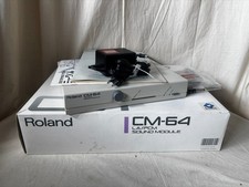Roland CM-64 LA/PCM Sound Module w/ box CM-32L CM-32P