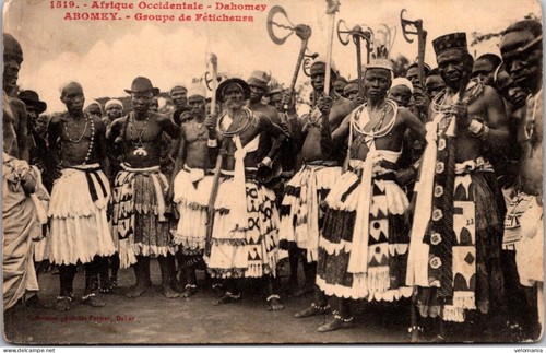 S25498 cpa afrique dahomey - cpa,