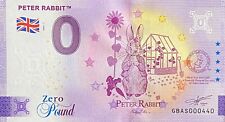 BILLET 0 POUND PETER RABBIT  ROYAUME UNI   2023 NUMERO DIVERS