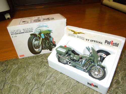 Polistil moto guzzi - moto, police