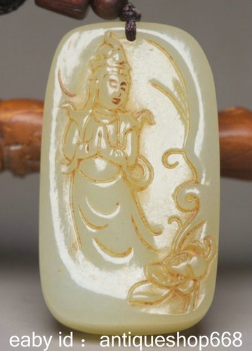 Pendentif ancien chinois - pendentif, 1,8"