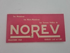 NOREV CATALOGUE JOUETS ANCIEN 1960