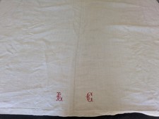Ancien drap chanvre avec