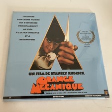 Vintage 1996 Laser Disc ORANGE MECANIQUE Film De Stanley Kubrick 2 Disques VF