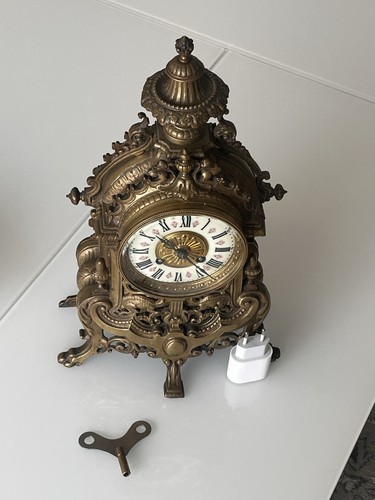 Ancienne pendule bronze - ancienne,
