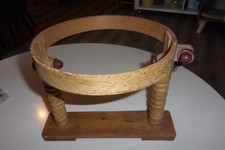 ancien Tambour à broder en
