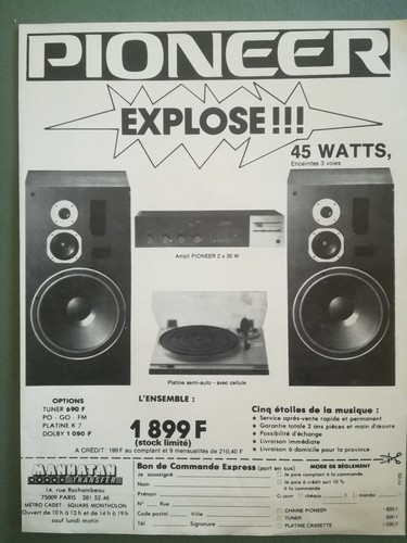Pub ancienne advert - ancienne,