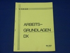 Wersi Wega / Arbeitsgrundlagen
