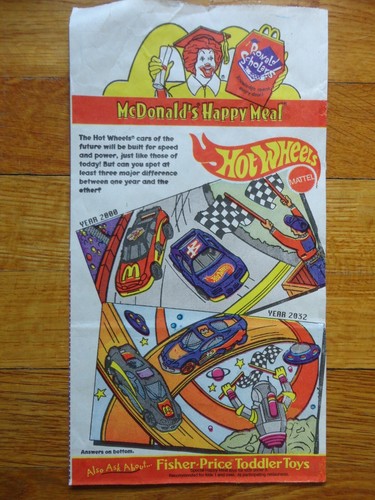 Vintage 1999 mcdonald - vintage,