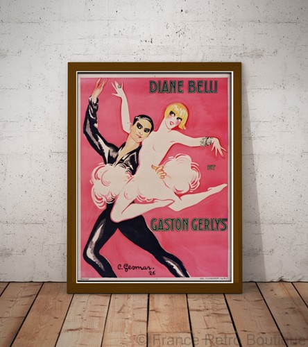 Affiche poster cabaret diane - ,