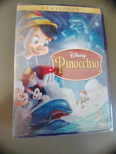 Pinocchio dvd disney sous - disney,