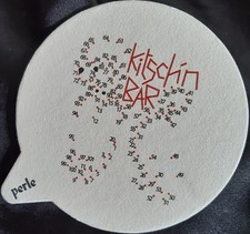 sous bock bière brasserie PERLE - KITSCHIN BAR - (67)