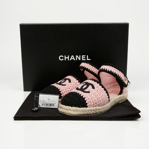 Chanel sandales espadrilles - chanel,