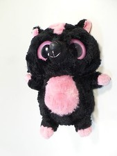 PELUCHE RATON LAVEUR NOIR ET
