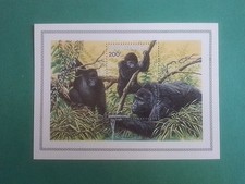Rwanda 200f Gorille Neuf MNH Bloc