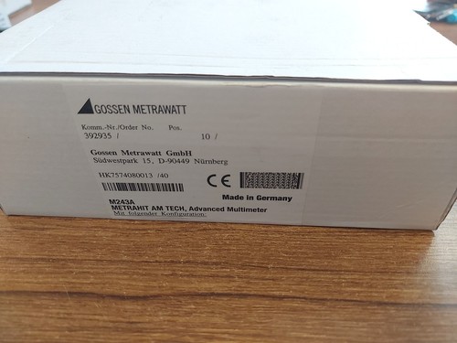 Gossen metrawatt m243a - metrawatt,