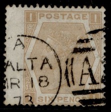 MALTE QV SG Z61, 1872-73 6D