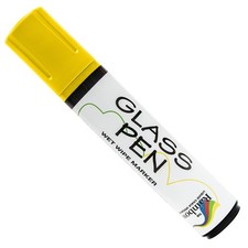 Stylo  plume jaune Large 15 mm
