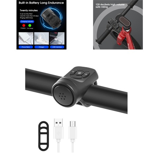 Sonnette vélo électrique - de,