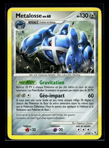 Carte pokémon métalosse - pokémon,