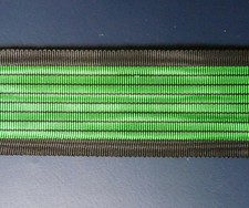 Coupe ruban original croix de guerre Légionnaire LVF vert et noir WW2