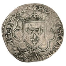 François 1er, douzain à la croisette Troyes - 251688