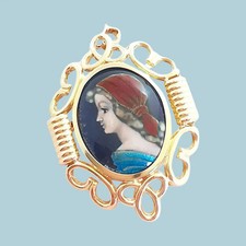 Pendentif vintage - Broche