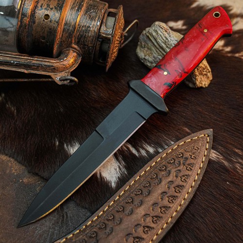 Dagger knife handmade - 10.7",