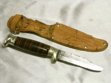 COUTEAU POCHE SCOUT ANCIEN LAME FORGE PICHARDS NT BRAND  KNIFE