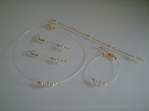 Parure bijoux dor - bijoux, "or"