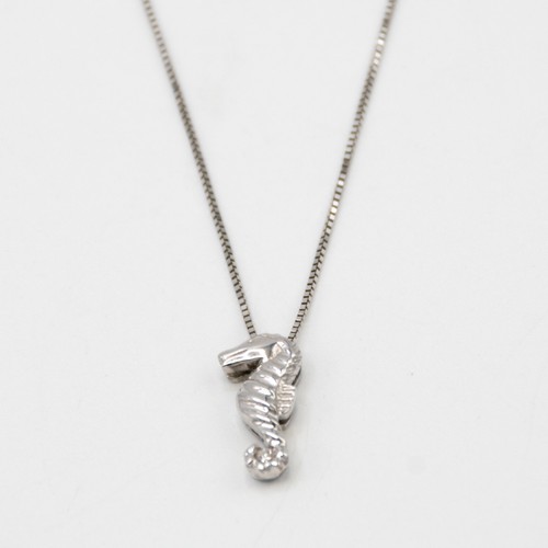 Collier blanc 18 - collier,