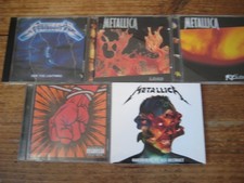 Metallica lot de 4 cds + 1 double cd