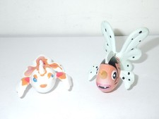 Lot de 2 figurines Pokemon Tomy vintage Poissirène + Poissory - Goldeen Seaking
