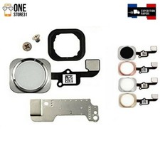kit complet bouton home empreinte digitale compatible iPhone /5s/SE /6/6s/6splus
