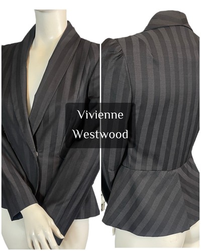 Blazer rayé vintage vivienne - vintage,