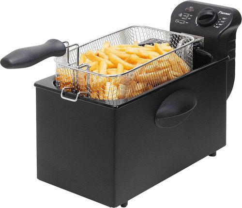 Friteuse huile avec - À,