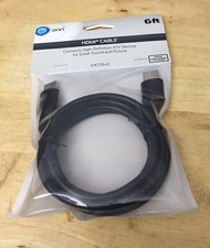 6-FT HDMI Cable • High Speed Ethernet • 4K 3D Dolby TrueHD DTS-HD 6 Ft - Black