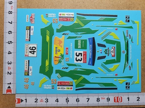 Decals polo 46 53 - 1/43, r5