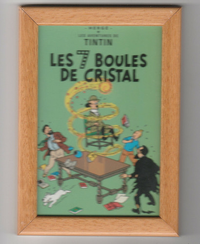 Carte postale tintin milou - carte,