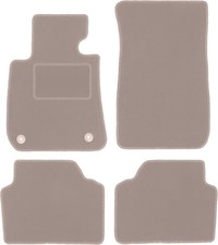 Tapis de sol en velours Beige