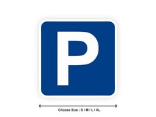 Sticker panneau PARKING