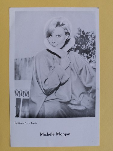 Carte photo actrice - carte, l'actrice