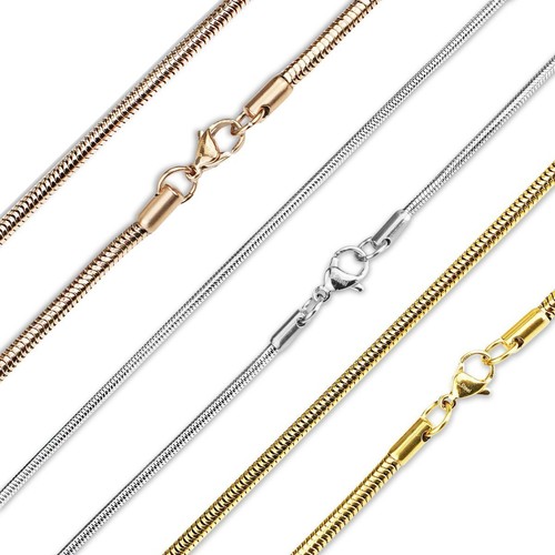 Collier serpent chaîne en - de,