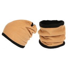 Bonnet Tube Snood Beige