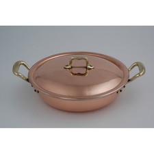 Casserole basse cuivre - casserole, en