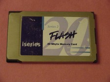 intel 20MB Series 2  FLASH PCMCIA CARD iMC020FLSA-15 TESTED FOR READ / WRITE 
