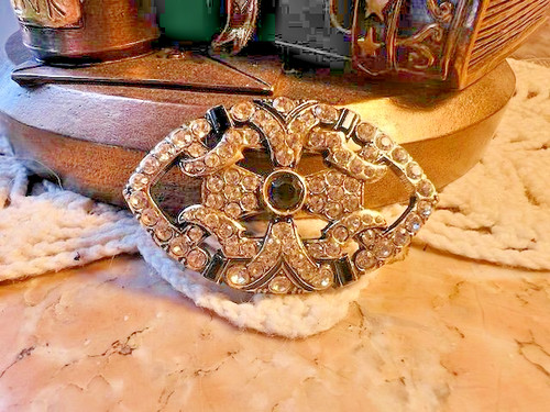 Broche ancienne art déco - art,