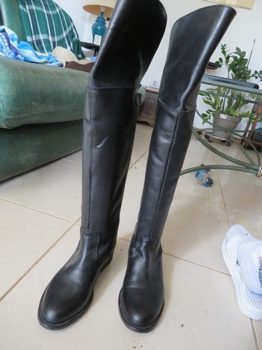 Bottes cuissardes jonak cuir - bottes,