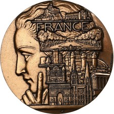 France, Médaille, France, Les