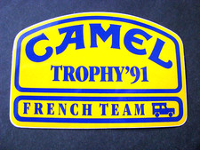 ancien Autocollant Camel